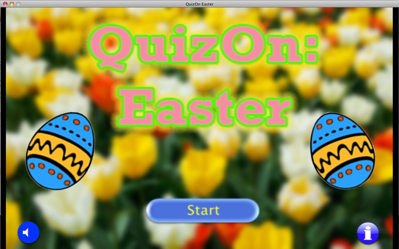 QuizOn Easter 1.1 : Main menu