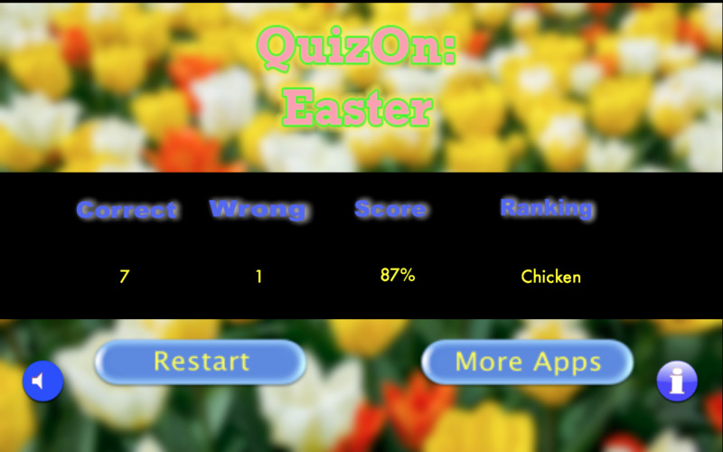 QuizOn Easter 1.1 : QuizOn Easter screenshot