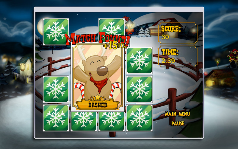 Reindeer Match'Em Up 1.0 : Reindeer Match'Em Up screenshot