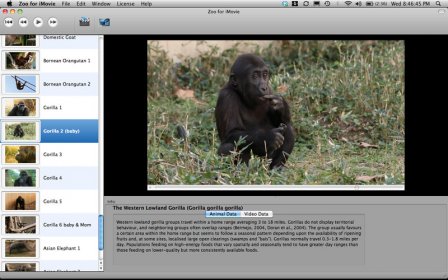 Zoo for iMovie screenshot