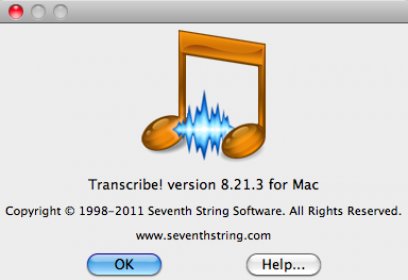 transcribe software mac
