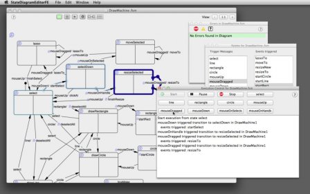 State Diagram Editor Free Edition screenshot