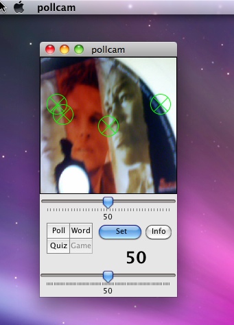 pollcam 0.0 : Main window