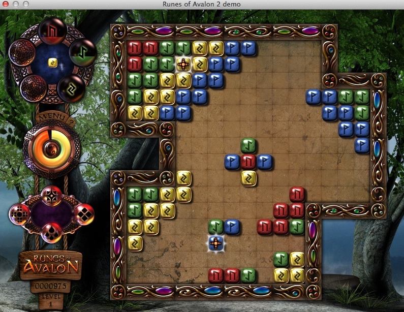 Runes of Avalon 2 1.0 : Gameplay Window