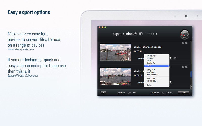 Turbo.264 HD 1.2 : Turbo.264 HD Video Converter screenshot