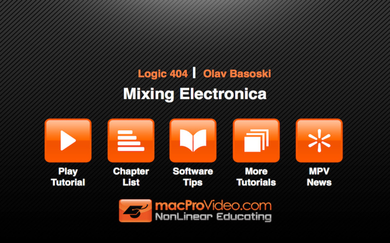 Course For Logic 404 Mixing Electronica 1.0 : Course For Logic 404 Mixing Electronica screenshot