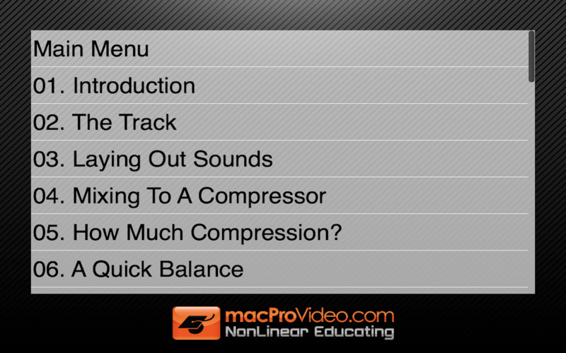 Course For Logic 404 Mixing Electronica 1.0 : Course For Logic 404 Mixing Electronica screenshot