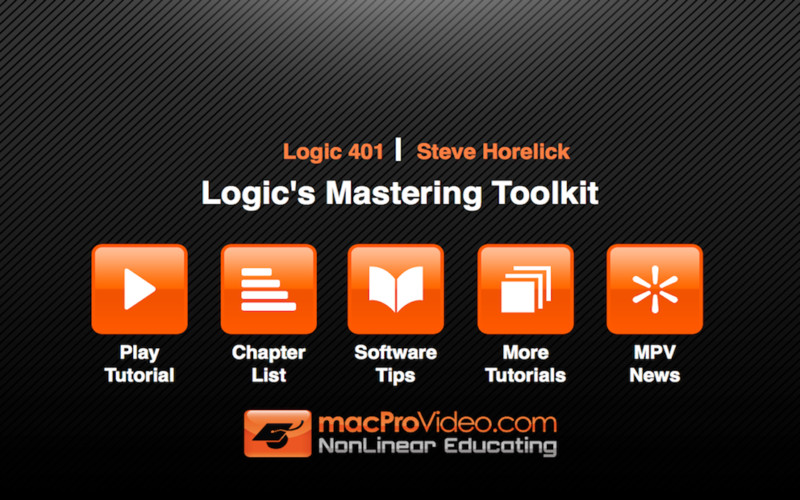 Course For Logic's Mastering Toolkit screenshot