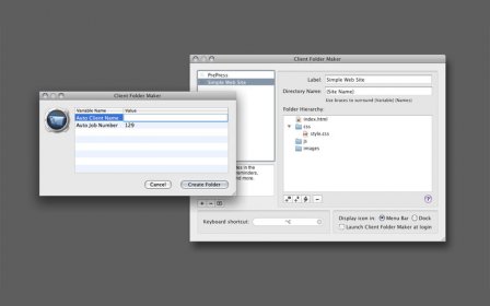 Client Folder Maker screenshot