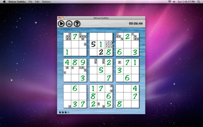 Deluxe Sudoku 1.1 : Deluxe Sudoku screenshot