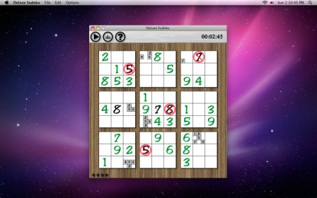 Deluxe Sudoku screenshot