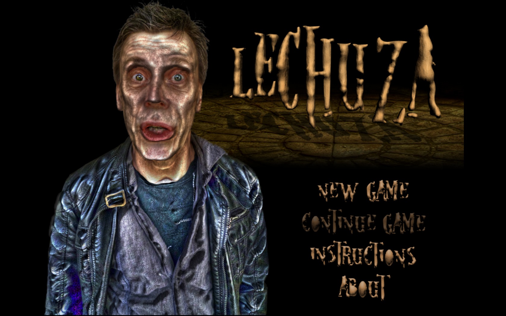 Lechuza - horror point and click 1.2 : Menu