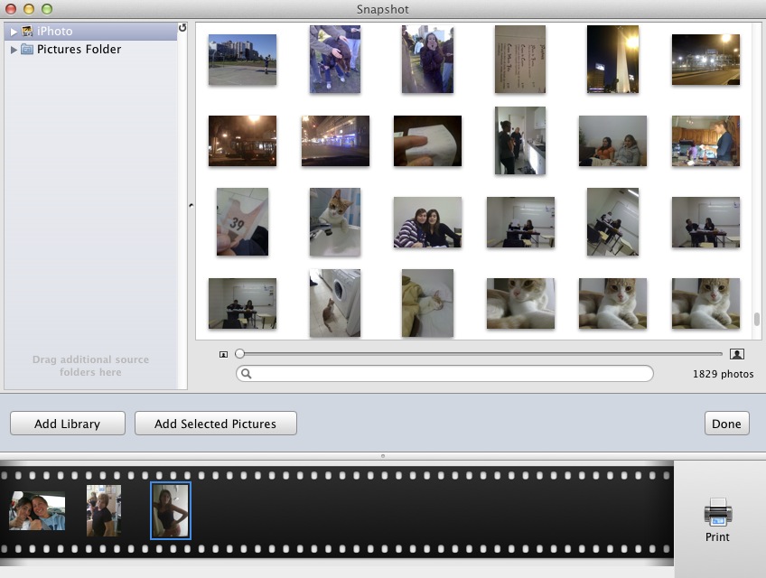 Snapshot for Mac 3.1 : iPhoto integration