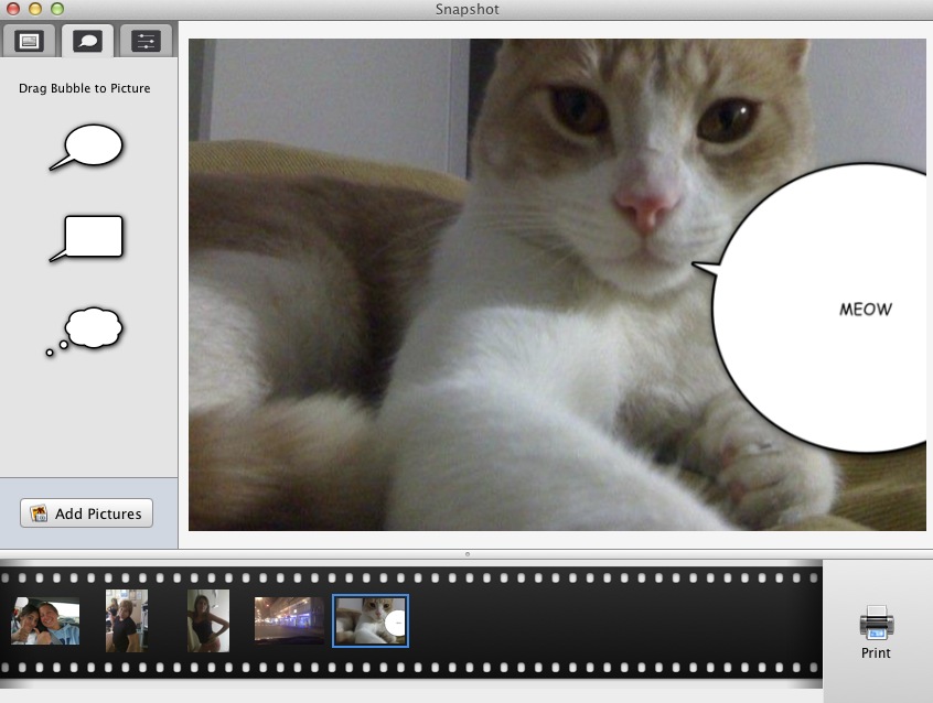 Snapshot for Mac 3.1 : Bubbles