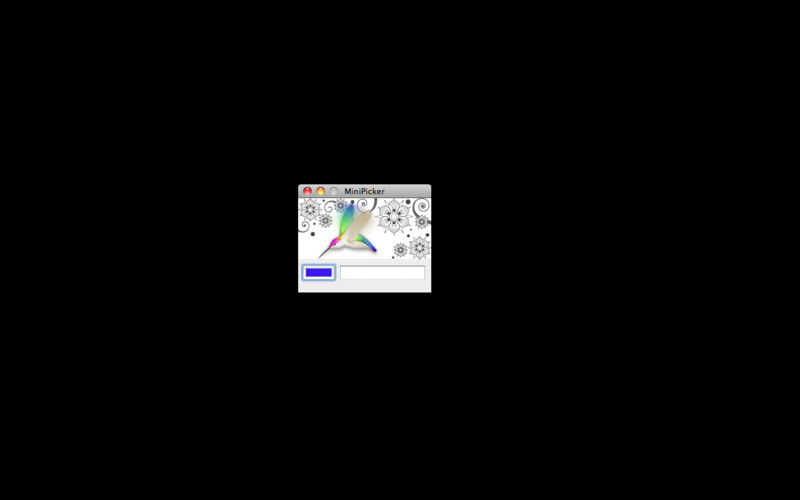 MiniPicker 1.1 : MiniPicker screenshot