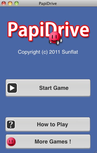 PapiDrive 1.0 : Menu 
