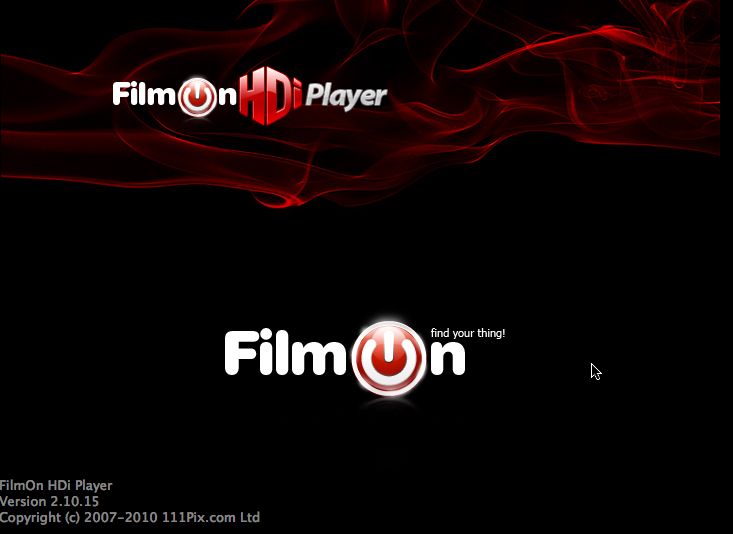 FilmOn HDi Player 2 2.1 : Main window