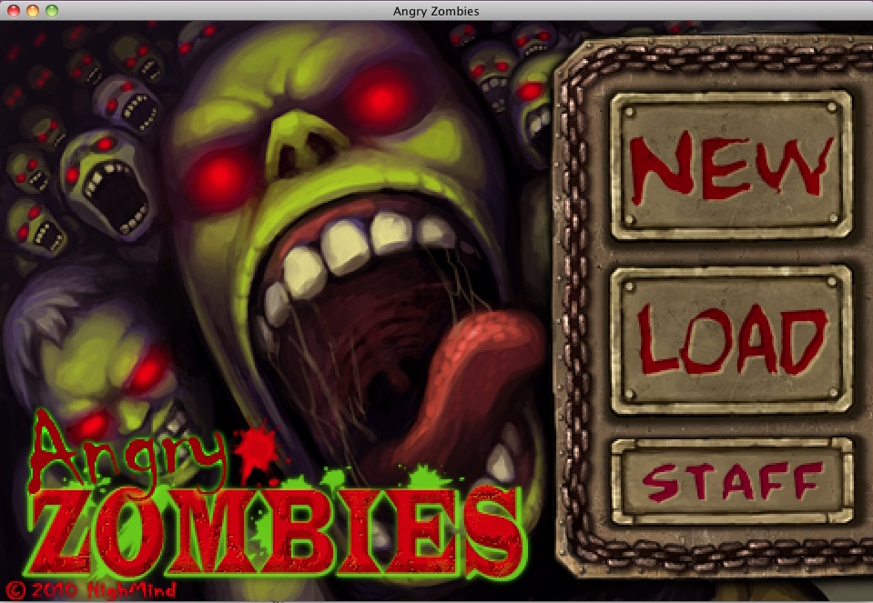 AngryZombies 1.0 : General view