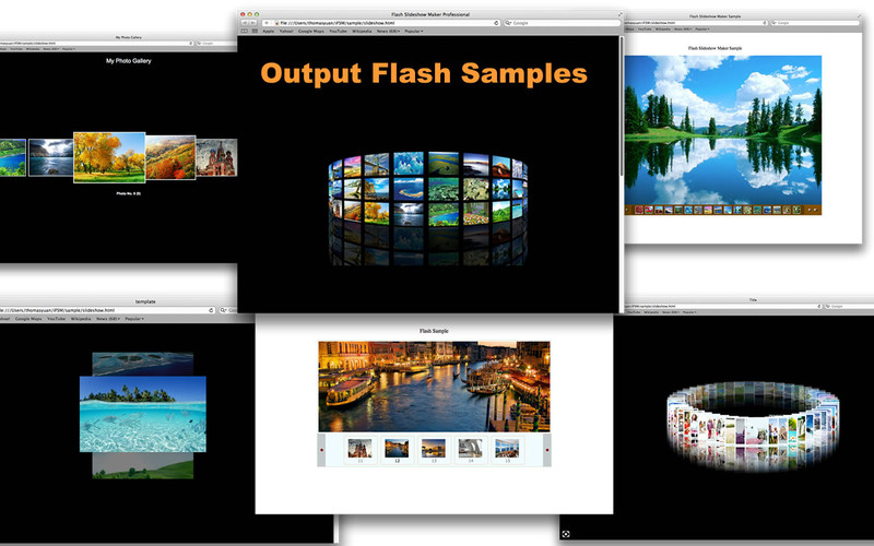 Flash Slideshow Maker 1.3 : Flash Slideshow Maker screenshot