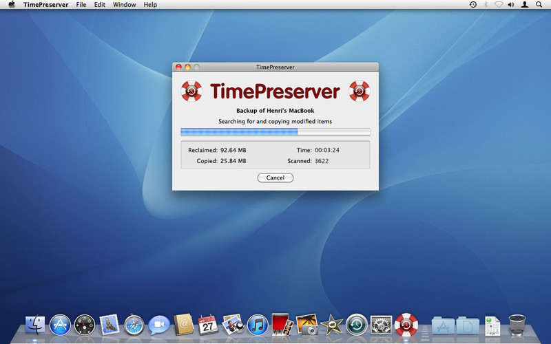 TimePreserver 1.4 : TimePreserver screenshot