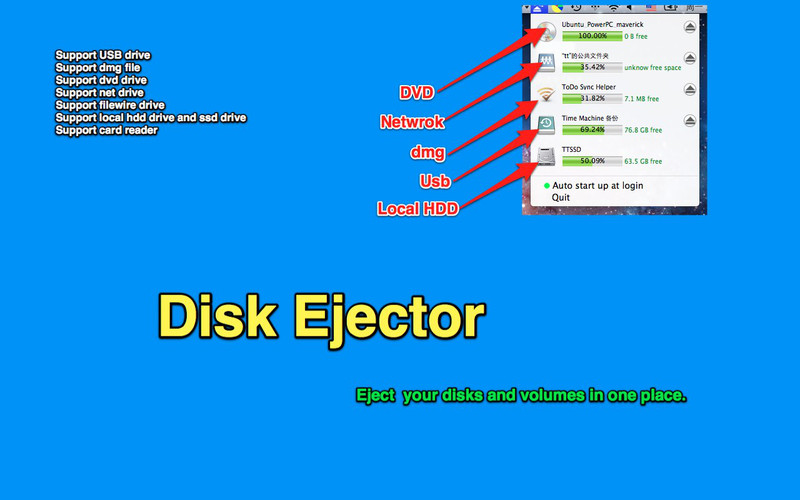 Disk Ejector 1.2 : Disk Ejector screenshot