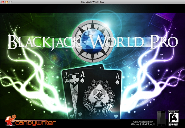 Blackjack World Pro 1.0 : Main Screen