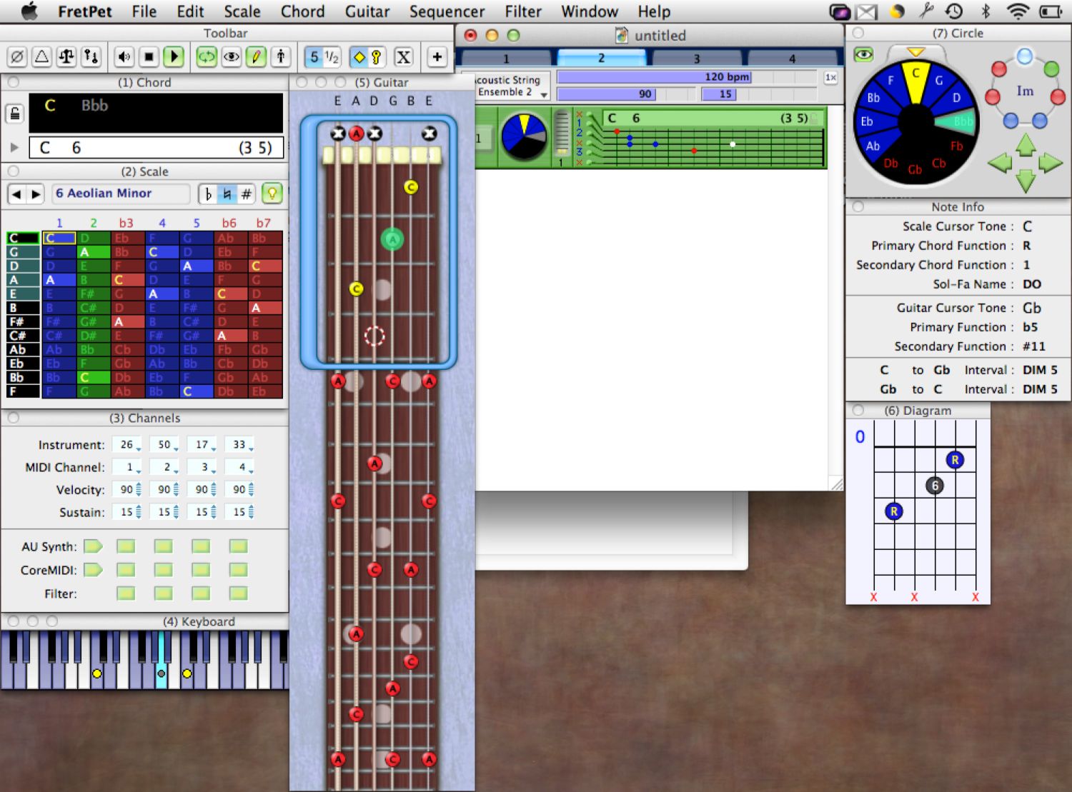 FretPet 1.3 : Messing around with the sequencer