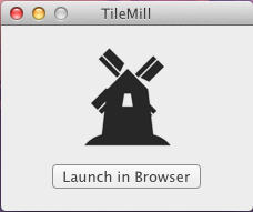TileMill 0.5 : Main Window