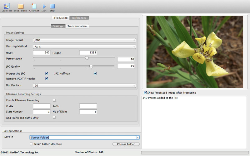 CM Batch Photo Processor 1.0 : CM Batch Photo Processor screenshot
