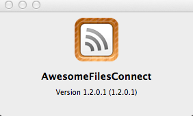 AwesomeFilesConnect 1.2 : About