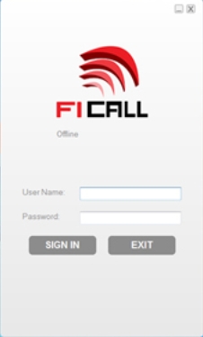 FiCall 1.0 : Login