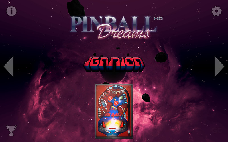Pinball Dreams HD 1.0 : Pinball Dreams HD screenshot