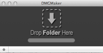 DMGMaker 1.0 : Default Window