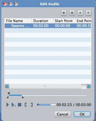 Editing Audio File
