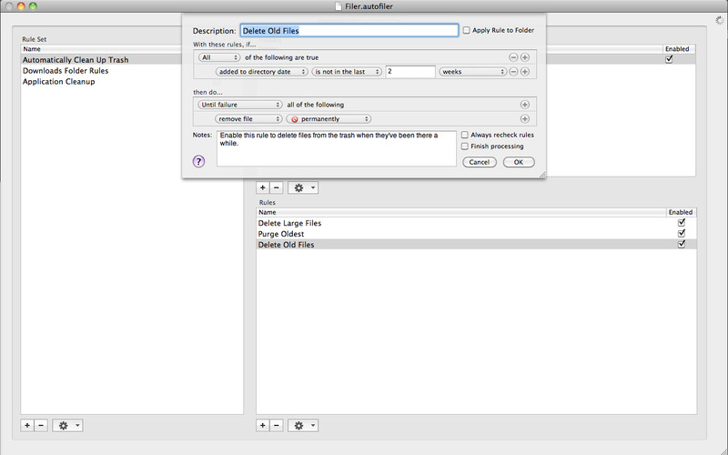 AutoFiler 1.5 : AutoFiler screenshot