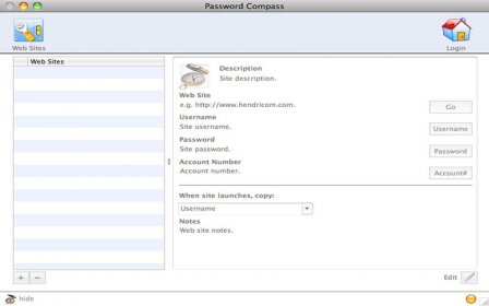Password Compass screenshot