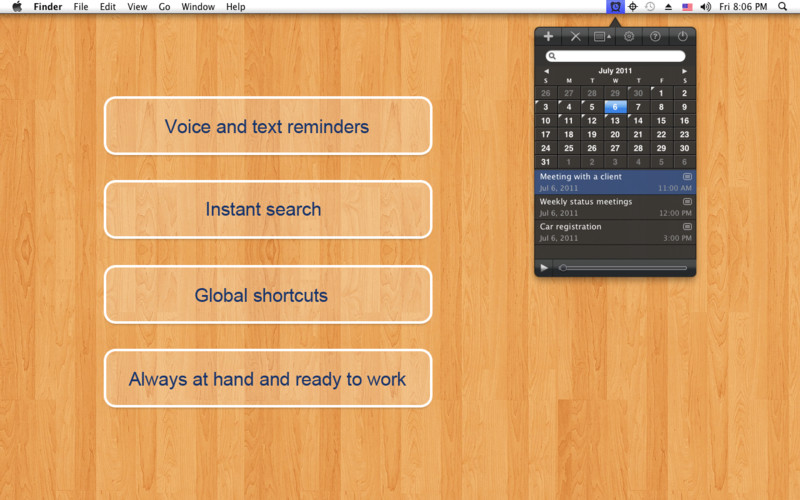 Voice Reminder EX 1.1 : Voice Reminder EX screenshot