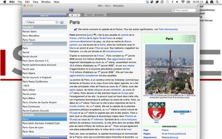 Wiki Reader screenshot