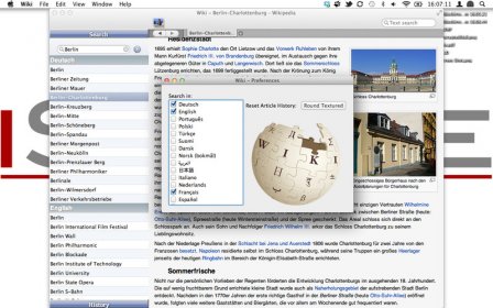 Wiki Reader screenshot