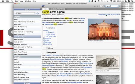 Wiki Reader screenshot