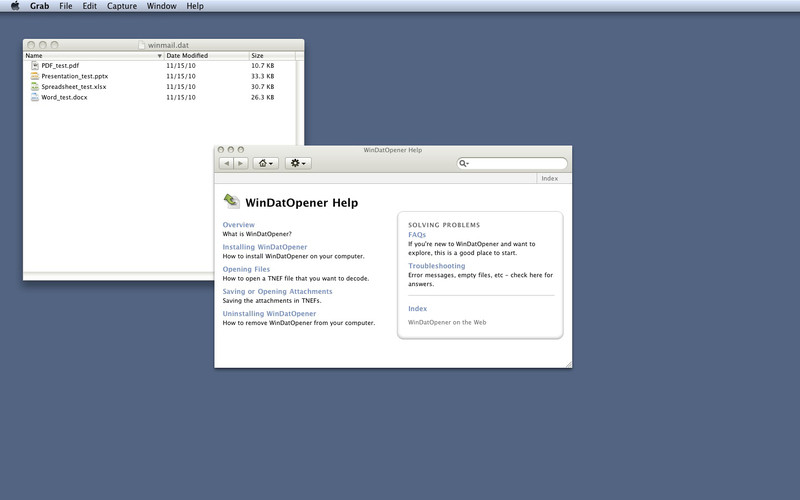 WinDat Opener 2.2 : WinDat Opener screenshot