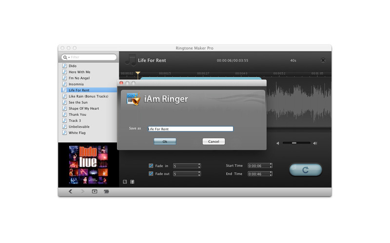 iAmRinger 1.5 : Ringtone Maker Pro screenshot