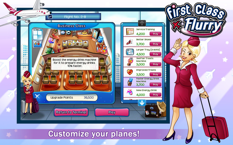 First Class Flurry 1.1 : First Class Flurry screenshot