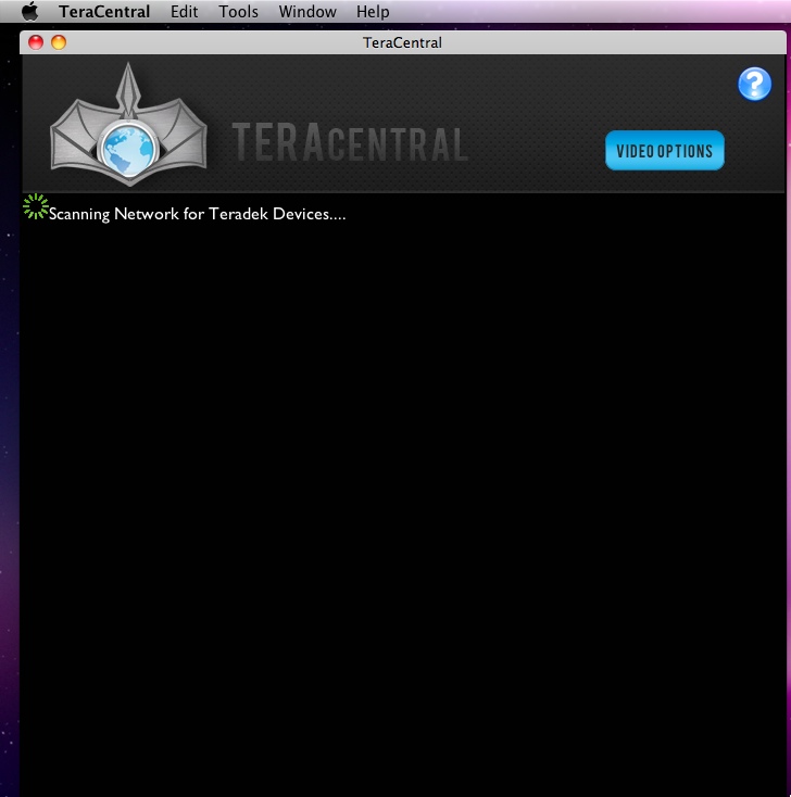 TeraCentral 0.9 : Main window