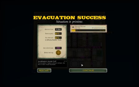 Evacuation successful 