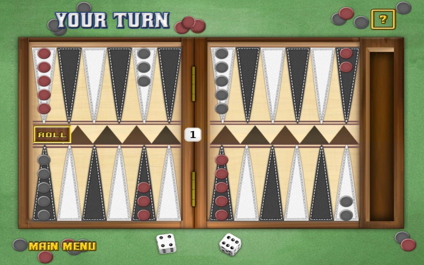 Backgammon Deluxe! : Gameplay