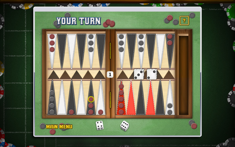 Backgammon Deluxe! : Backgammon Deluxe! screenshot
