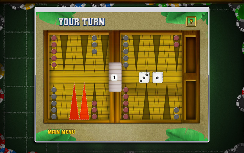 Backgammon Deluxe! : Backgammon Deluxe! screenshot
