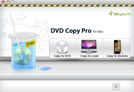 iSkysoft DVD Copy Pro 2.9 : Main window