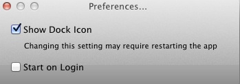 App Bar 1.0 : Preferences